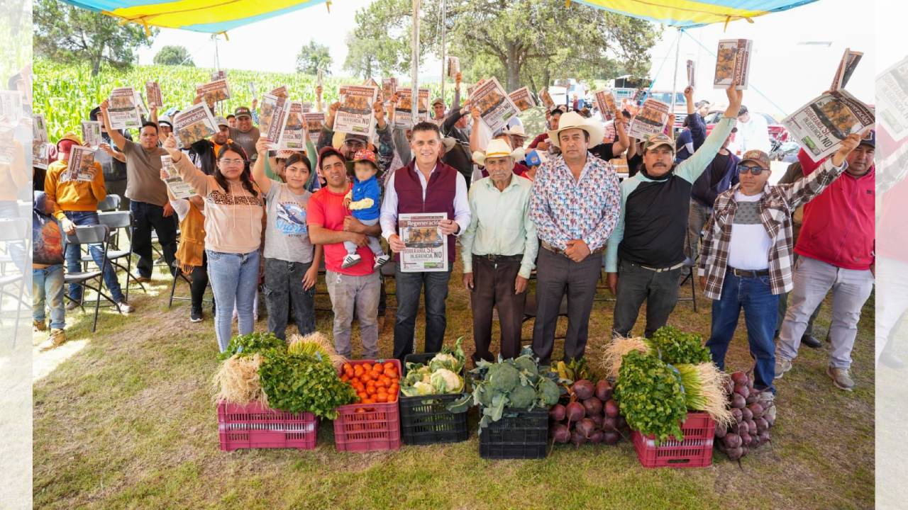Productores fortalecen el avance de Alfonso Sánchez rumbo a la coordinación estatal de la Transformación