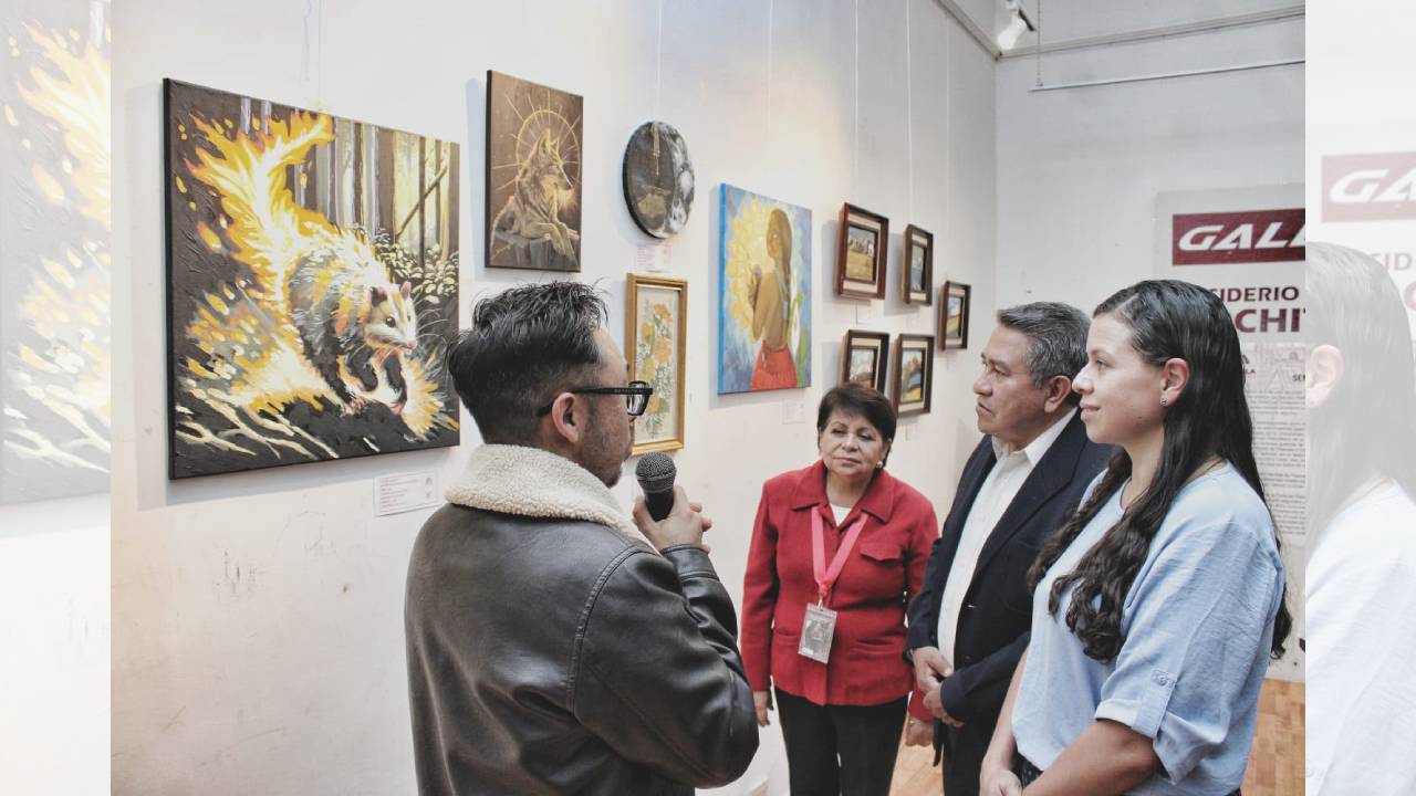 Conmemoran el XXI aniversario del Jardin del Arte de Tlaxcala con exposición pictórica en la galería municipal de la capital