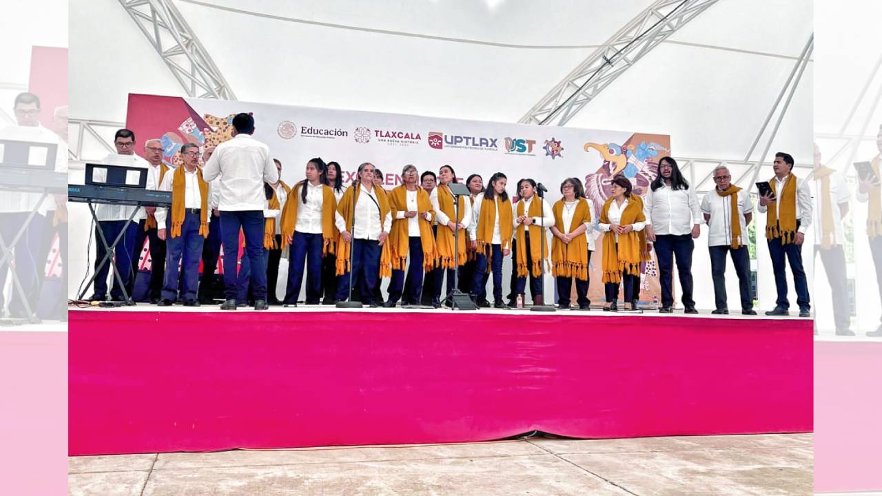 El coro de la ciudad de Tlaxcala lleva su emotivo canto a la Universidad Politécnica de Tlaxcala