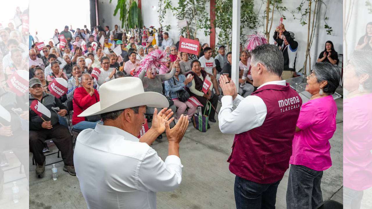 Invaluable labor de quienes construyeron Tlaxcala: Alfonso Sánchez; suma el respaldo de adultos mayores