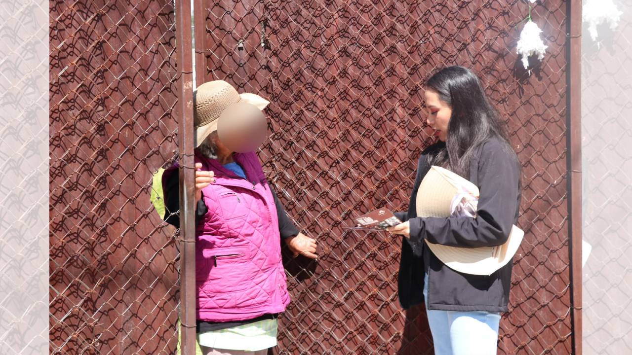 La Presi en Tu Puerta sigue haciendo la diferencia en los barrios de Ixtenco