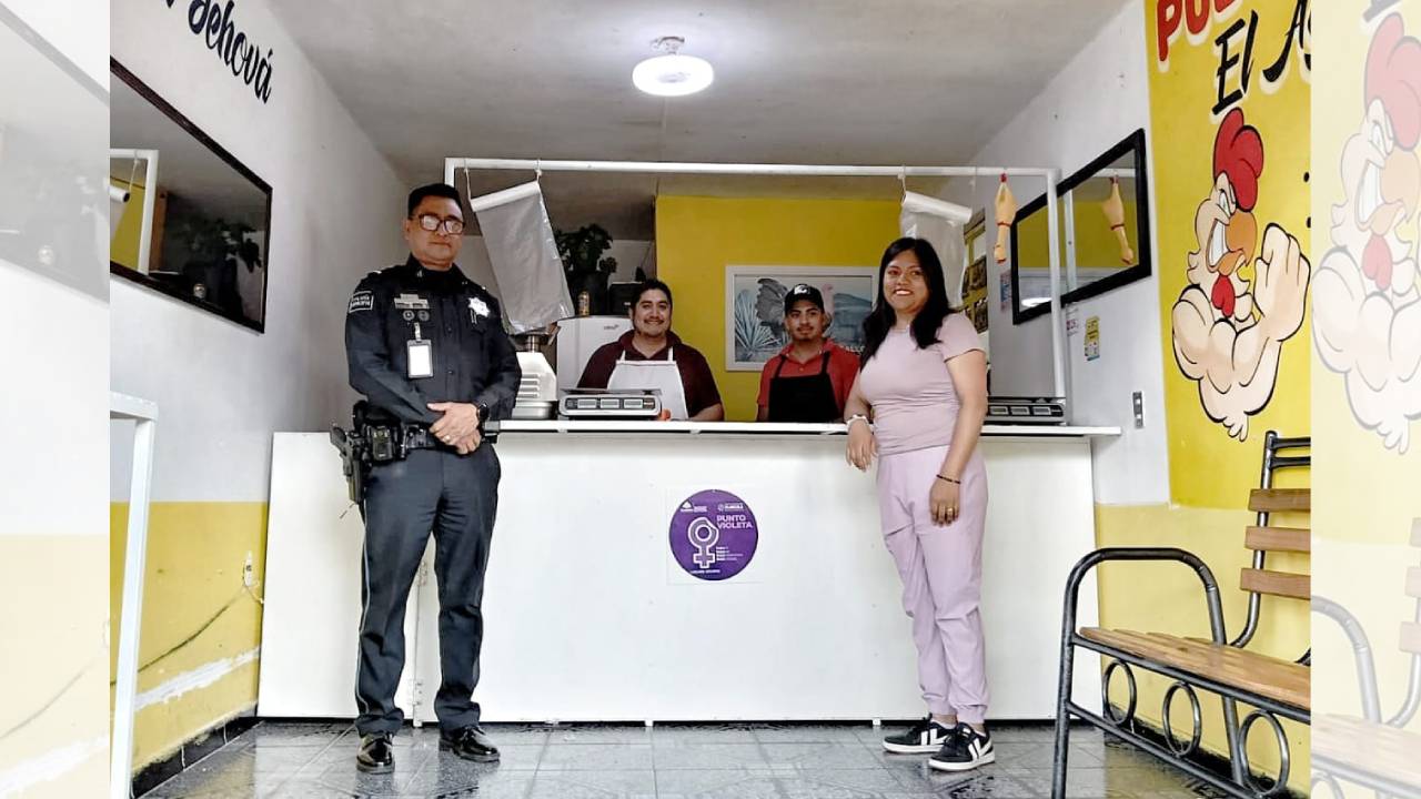 Ayuntamiento de Tlaxcala amplía red de puntos violeta para fortalecer la seguridad de mujeres y niñas