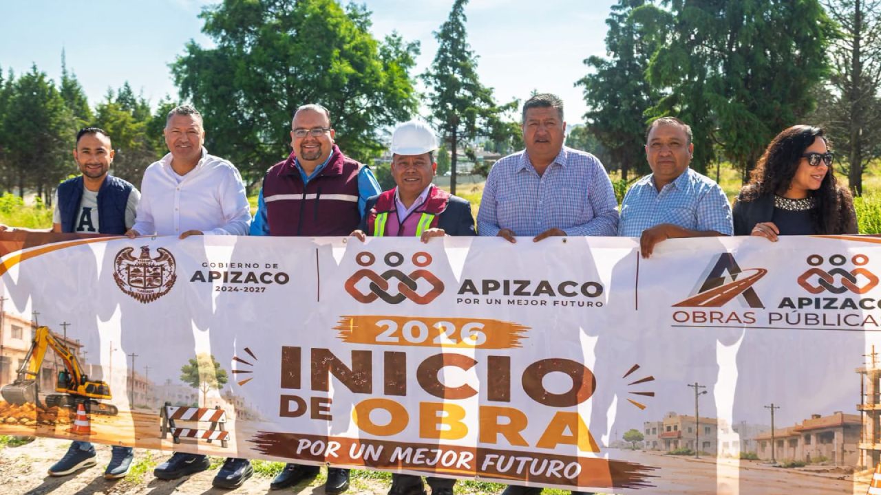 Inicia gobierno municipal de Apizaco obras de drenaje y seguridad en la colonia Loma Florida con más de 1.1 MDP