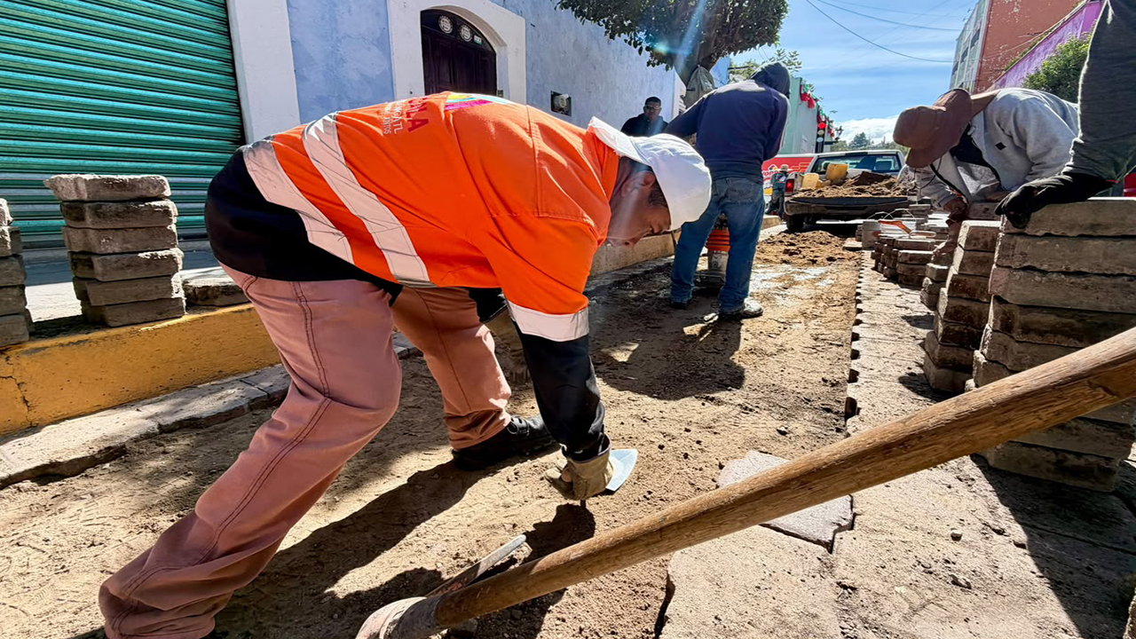 Ayuntamiento de Tlaxcala fortalece el trabajo en territorio con atención a vialidades