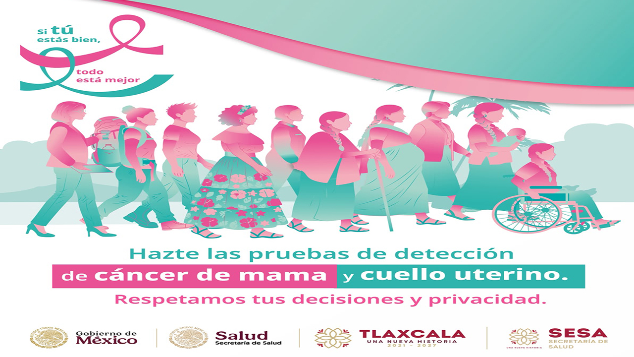 Gobierno de Ixtenco promueve la detección del cáncer de mama y cuello uterino