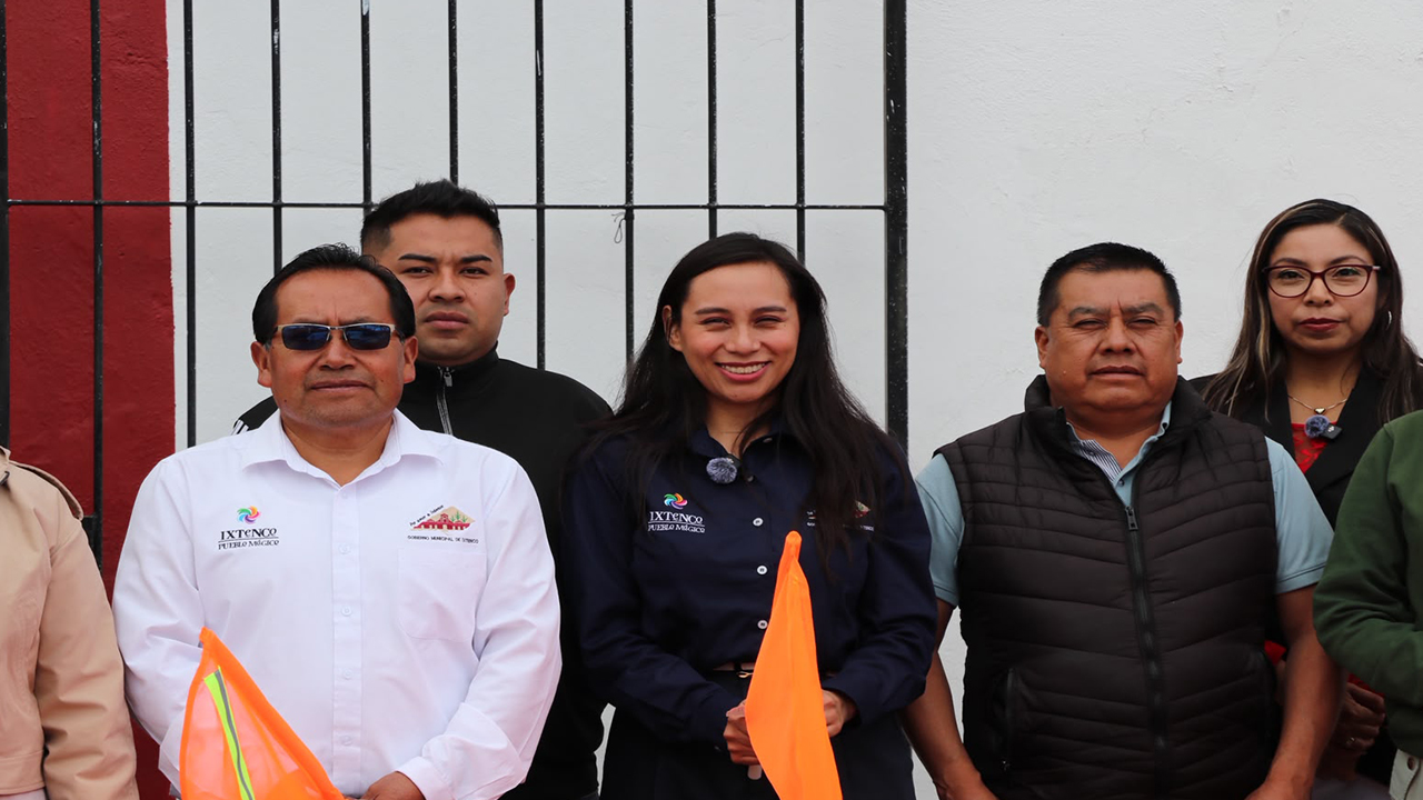 Inicia Aline Lazo Caballero la rehabilitación de la comandancia municipal de Ixtenco