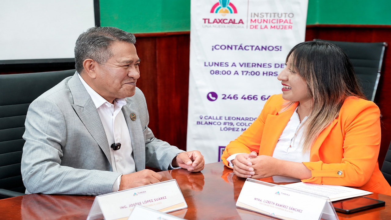 Firma Alcalde Carlos López Suárez alianza con la AME para abrir más oportunidades a las mujeres de la capital