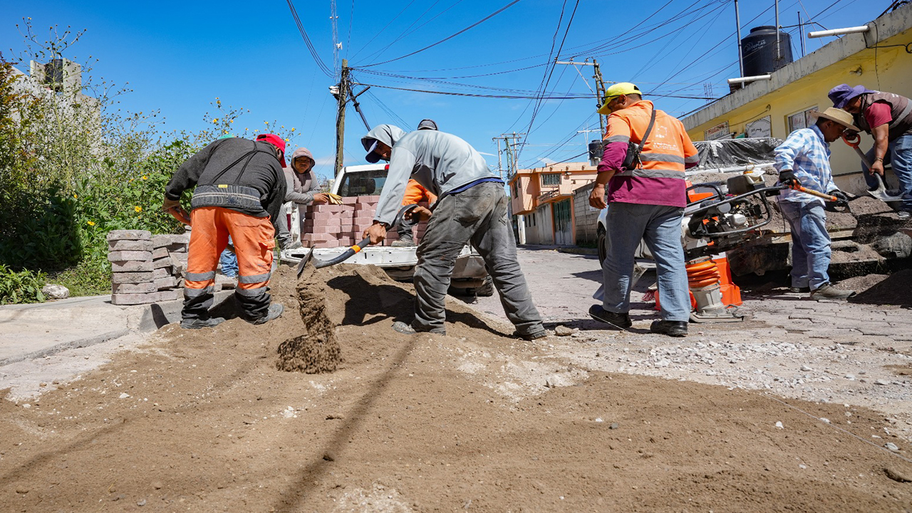 Pone en marcha Ayuntamiento de Tlaxcala nuevo plan de rehabilitación vial