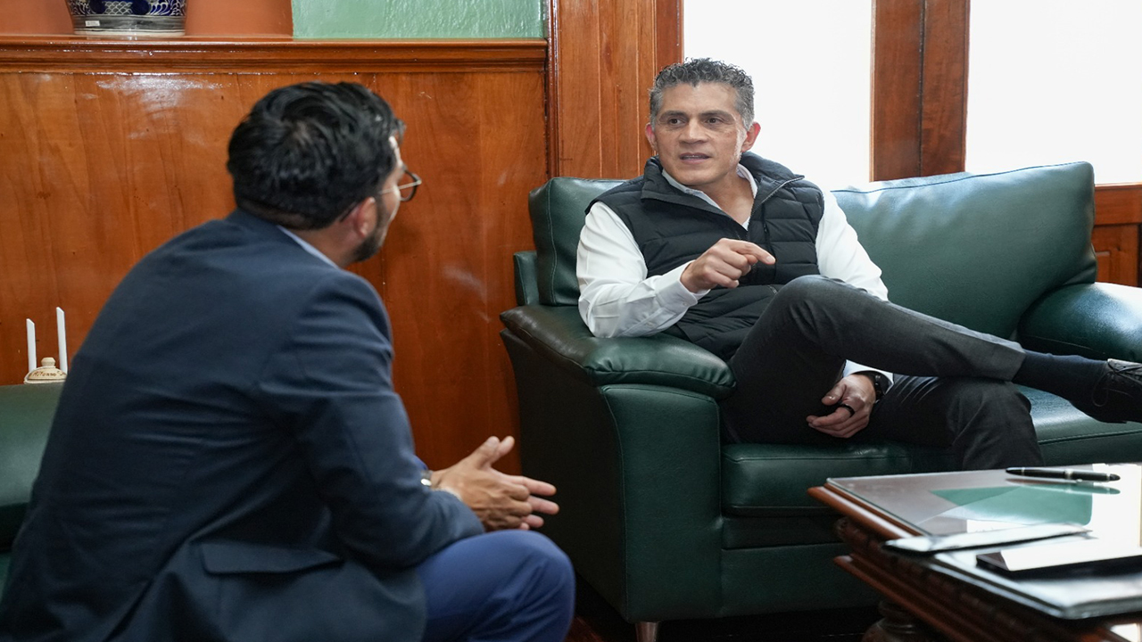 Alfonso Sánchez García retoma agenda de trabajo al frente del Ayuntamiento de Tlaxcala
